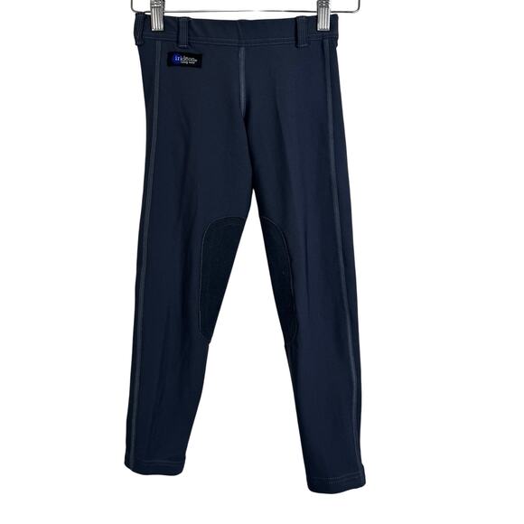 Irideon Womens Equestrian Riding Tights Knee Patch Breeches Gray Size Small - Picture 1 of 8